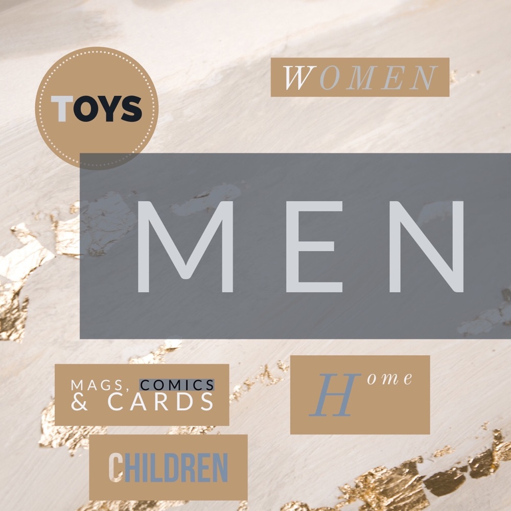 Men’s items